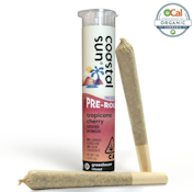 Coastal Sun Infused Pre-rolls 2pk 1.5g - Tropicana Cherry 43%