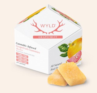 Wyld - Wyld - Grapefruit - 1:1:1 THC:CBG:CBC - 100mg - Edible