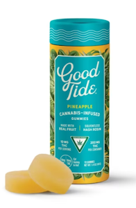 Good Tide - Good Tide - Live Rosin - Pineapple - 100mg - Edible