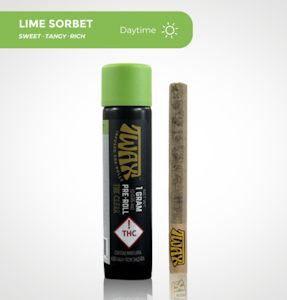 THE CLEAR - The Clear TWAX | Lime Sorbet Infused Pre-Roll | 1g
