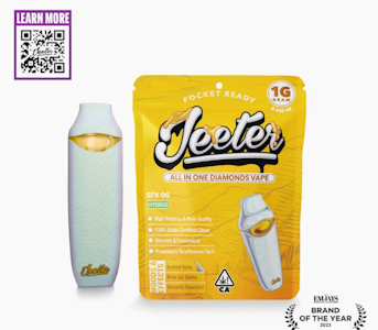 JEETER - SFV OG - 1g Diamonds All In One (Jeeter)