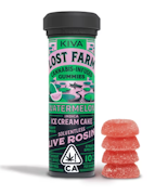 Kiva Lost Farms Live Rosin Gummies Watermelon Ice Cream Cake