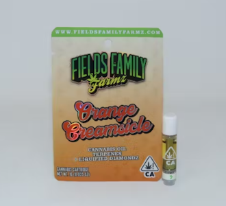 FIELDS FAMILY FARMZ - Orange Creamsicle - 1g Liquified Diamondz Cartridge (Fields Family)