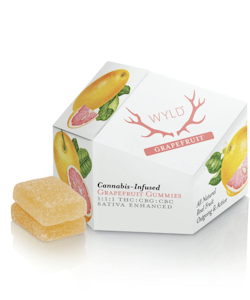 Wyld - Edibles | Wyld | Grapefruit 1:1:1 CBG:CBC | 100mg