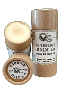 Warrior Balm - Warrior Balm 2.0 - 1:1 THC:CBD - 900mg - Topical