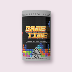 Game Time - Sour Peach 10pk Prerolls (3.5g)