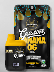 CLAYBOURNE CO. - [Claybourne] Liquid Diamond All-in-One - 1g - Banana OG (I)