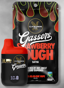 CLAYBOURNE CO. - [Claybourne] Liquid Diamond All-in-One - 1g - Strawberry Cough (S)