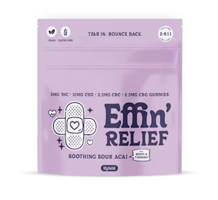 Effin' Relief | Soothing Sour Acai | 10pk/100mg