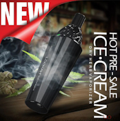Lookah "Ice Cream" Dry Herb Vaporizer | Black