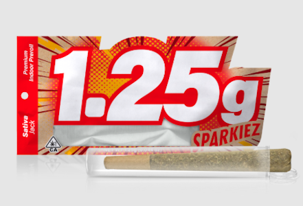 SPARKIEZ - Sativa | 1.25g | Pre Roll | Sparkiez