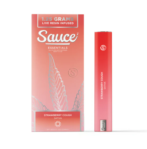 Sauce. - SAUCE | STRAWBERRY COUGH LIVE RESIN - AIO | CARTRIDGE | 1.25G Main Image