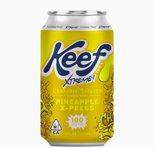 Keef - [Keef] Soda 12oz - 100mg - Pineapple X-Press Xtreme (H)