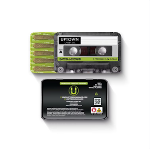 Uptown - Amnesia Haze 5pk/3.5g Liquid Diamond Infused Prerolls