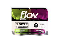 Jack Herer (S) & Granddaddy Purp (I) - 14g Duo Flower