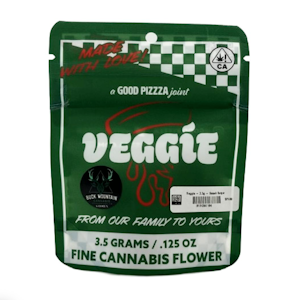 Buck Mountain - Veggie Pizzza 3.5G Bubblegum Gelato Flower