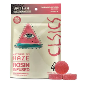 CLSICS - CLSICS Rosin 10pk Gummies Watermelon Haze
