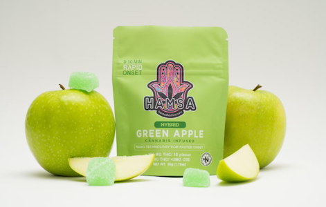 Hamsa - Green Apple Rapid Onset Edibles
