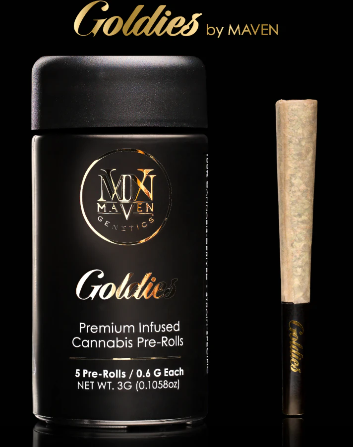 Maven Genetics -  5pk - Shangri-La (Infused Goldies) - 3g (H) - Maven Main Image