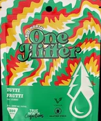 True North One Hitter-Gummies- Tutti Frutti -Hybrid-200mg THC