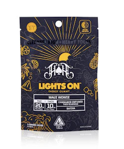 HEAVY HITTERS - Heavy Hitters Gummies - Lights On Energy - Maui Wowie 2:1 THC/THCV