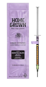 Home Grown - Grape Fuel Gelato - Cured Resin - Applicator - 1g