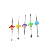 Mushroom Steel Dab Tool - Assorted