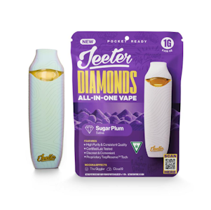 JEETER - Jeeter - 1g Liquid Diamond AIO - Sugar Plum