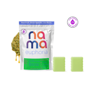 Nama | Edibles | Gummies - Euphoria Sour Diesel 2pk | 100mg