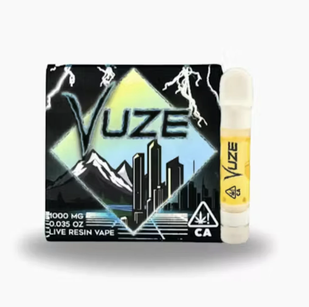 Vuze Extracts - VUZE | Sour D x Honey Banana | Live Resin Vape Cart | 1g Main Image