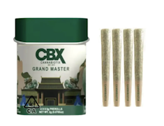 Grand Master (I) | 4pc Pre-Roll Pack Tin | Cannabiotix