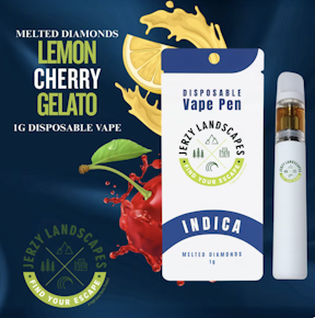 Jerzy Landscapes | Lemon Cherry Gelato Disposable Vape | 1g
