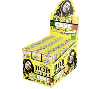 Bob Marley - Bob Marley Pre-Rolled Hemp Cones 6pc