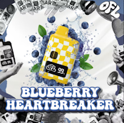 Oakfruitland | Blueberry Heartbreaker | 1g Liquid Diamond Vape Pen
