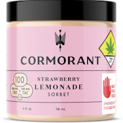 Cormorant | 4oz 1:1 Strawberry Sorbet | DOH | 100mg THC/CBD