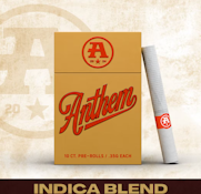 Anthem: Preroll 10pk - Indica Blend - 3.5G