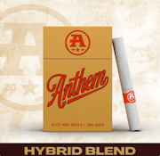 Anthem: Preroll 10pk - Hybrid Blend - 3.5G