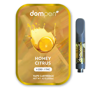 dompen - 4 : 1 Honey Citrus - 1g  High CBD / THC