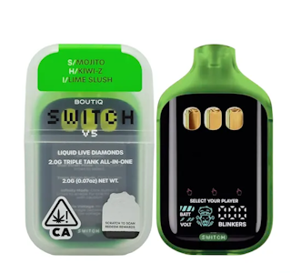 BOUTIQ - S Mojito/H Kiwi - Z/I Lime Slush - 2g Triple Chamber V5 (Boutiq)