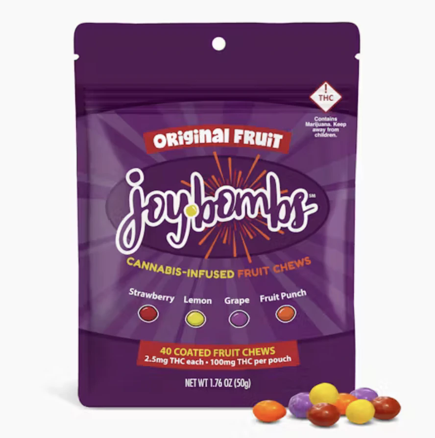 Joyibles - Joy Bombs Original Fruit (40pk / 100mg THC) Main Image
