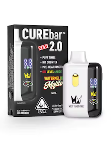 West Coast Cure - Watermelon Mojito | 1g | CUREbar AIO | West Coast Cure