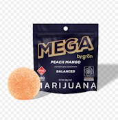 Edibles | Gron | Rosin Mega | Peach Mango | 100mg