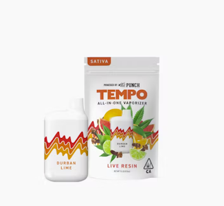 Tempo - [Tempo] Live Resin AIO - 1g - Durban Lime (S)