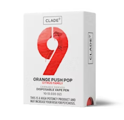 Vaporizer | AIO | Clade9 | Orange Push Pop | 1g