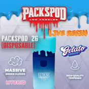 Vaporizer | AIO | PACKS | Live Resin | Blue Slurpie | 2g