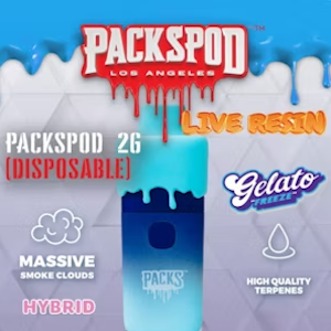 PACKS - Vaporizer | AIO | PACKS | Live Resin | Blue Slurpie | 2g