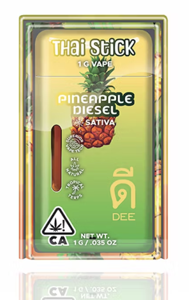 Pineapple Diesel (S) | 1g Disposable | Dee Thai Stick