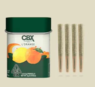 Cannabiotix 2G L'Orange Preroll Pack 4pk