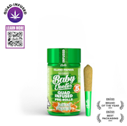 Jeeter Baby Infused 5pk Prerolls 2.5g Island Papaya