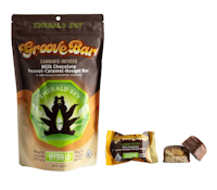 Milk Chocolate Peanut Caramel Nougat Bites Hybrid 100mg 10 Pack - Emerald Sky